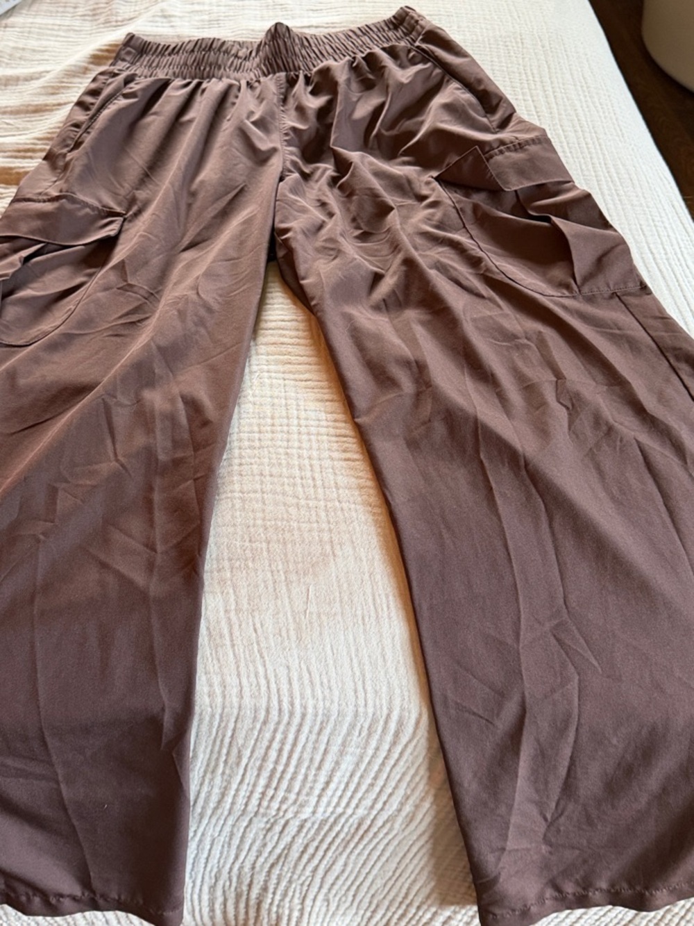 Women’s Brown Relaxed Wide Leg Pants
